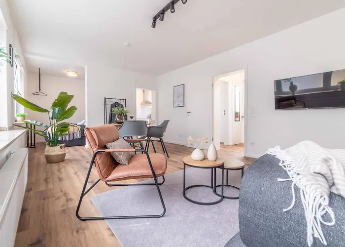 Modern & Minimal - Design-apartment In Stadtmitte *