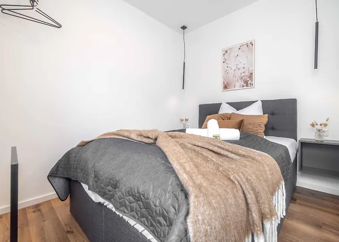 Modern & Minimal - Design-apartment In Stadtmitte Appartement *