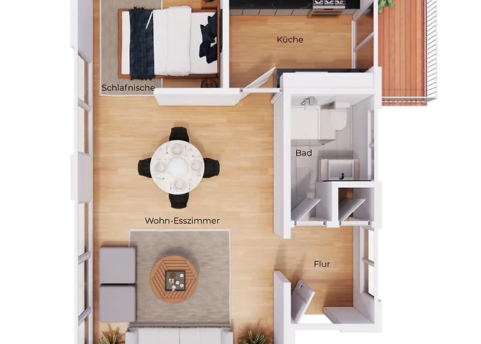 Modern & Minimal - Design-apartment In Stadtmitte דירה וזל